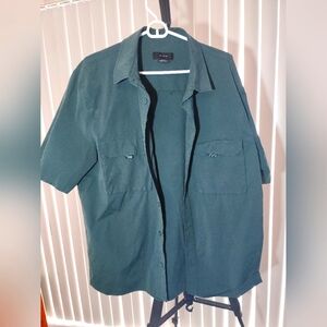 Green Button Up Shirt
